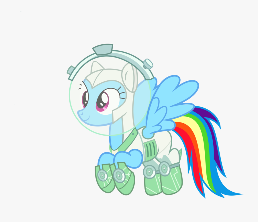 Collection Of Free Astronaut Vector Simple Download - Mlp Scare Master Rainbow Dash, Transparent Clipart