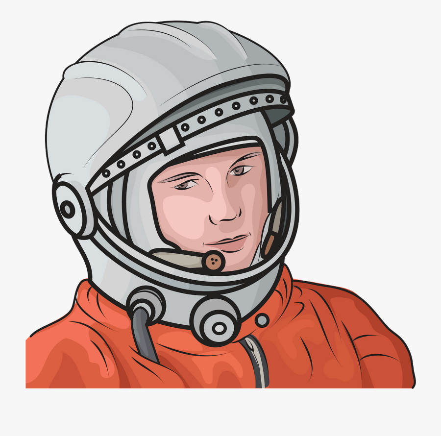 Yuri Gagarin Para Colorear, Transparent Clipart