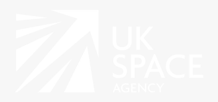 Uk Space Agency Logo White, Transparent Clipart