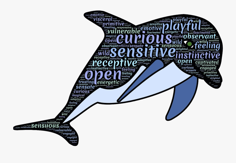 Dolphines Clipart Dolphin Word - Dolphin Wise, Transparent Clipart