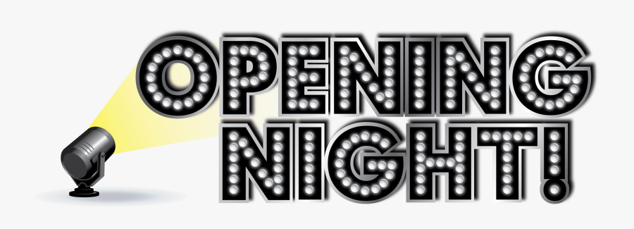 Best Wishes For Opening Night, Transparent Clipart