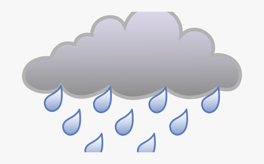Transparent Background Rain Cloud Clipart, Transparent Clipart