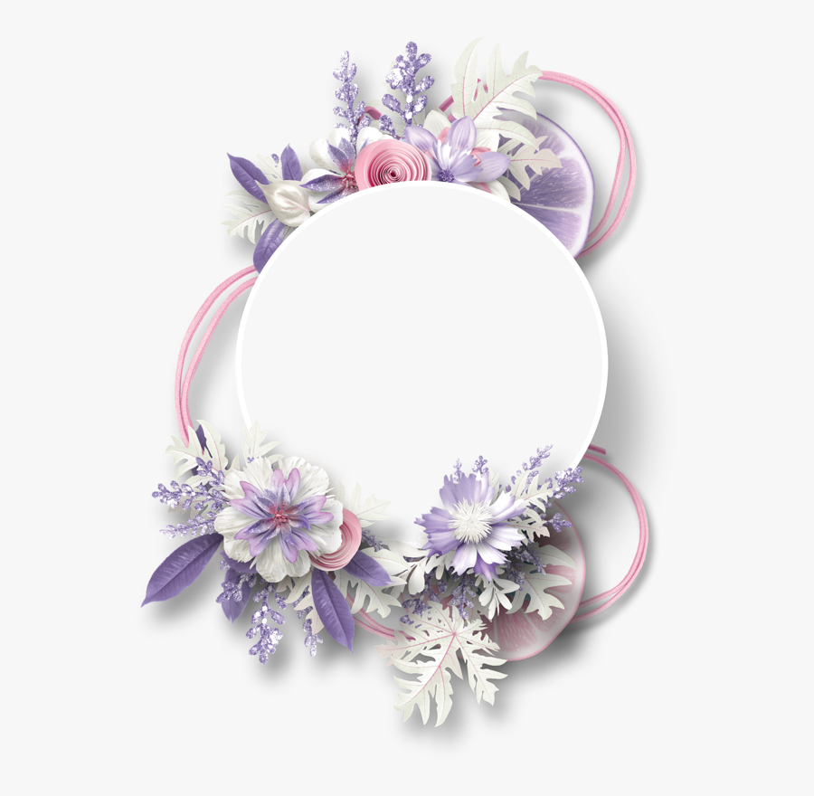 Clipart, Floral Border, Flower Border Png, Flower Frame - Border Flower, Transparent Clipart