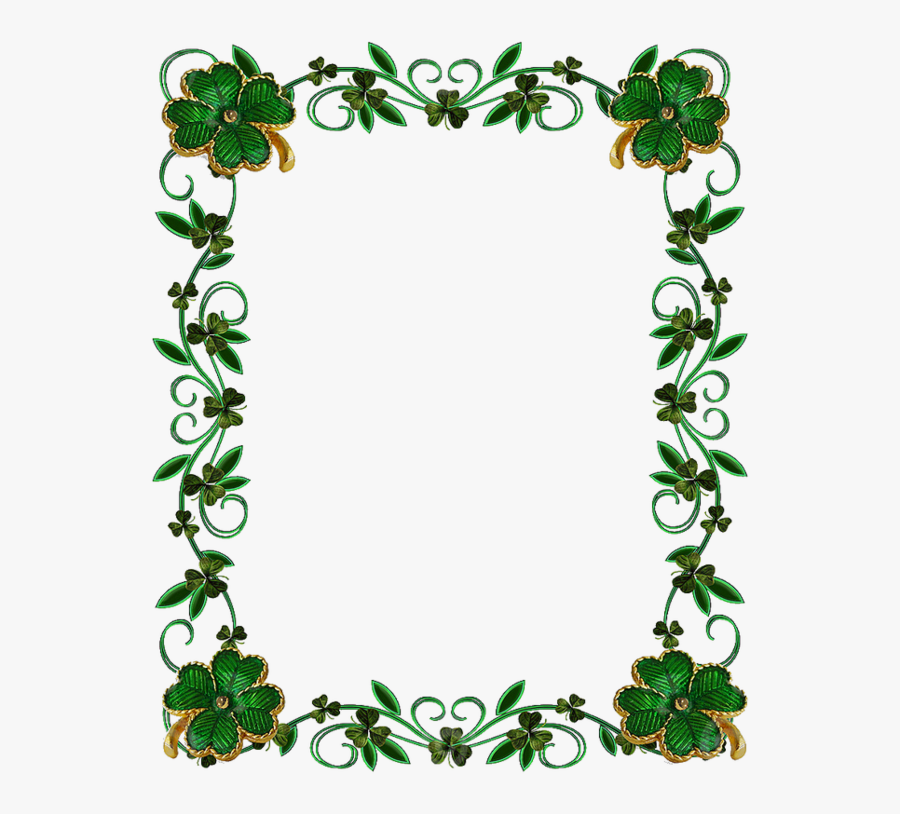 Green Border Design Png, Transparent Clipart