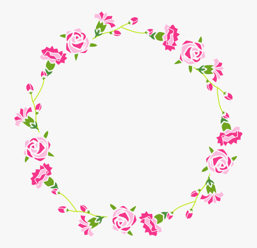 Flower Frame Clip Art - Logo De Floreria, Transparent Clipart