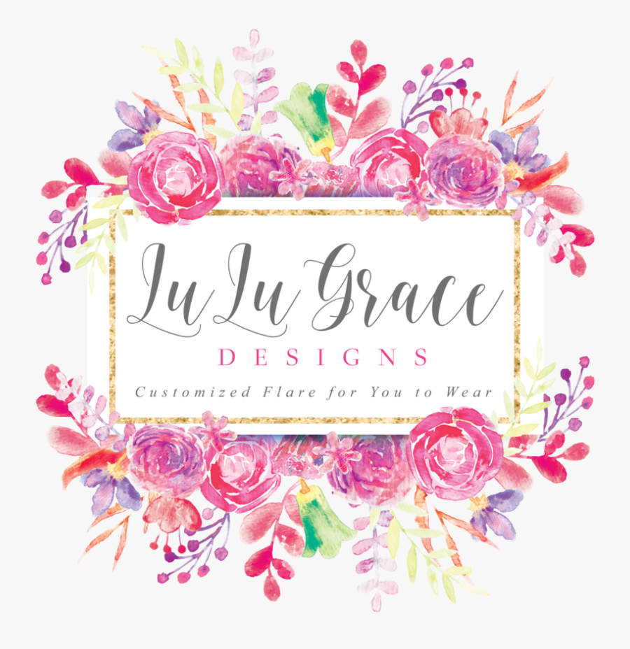 Clip Art Grace Designs - Frame Watercolour, Transparent Clipart