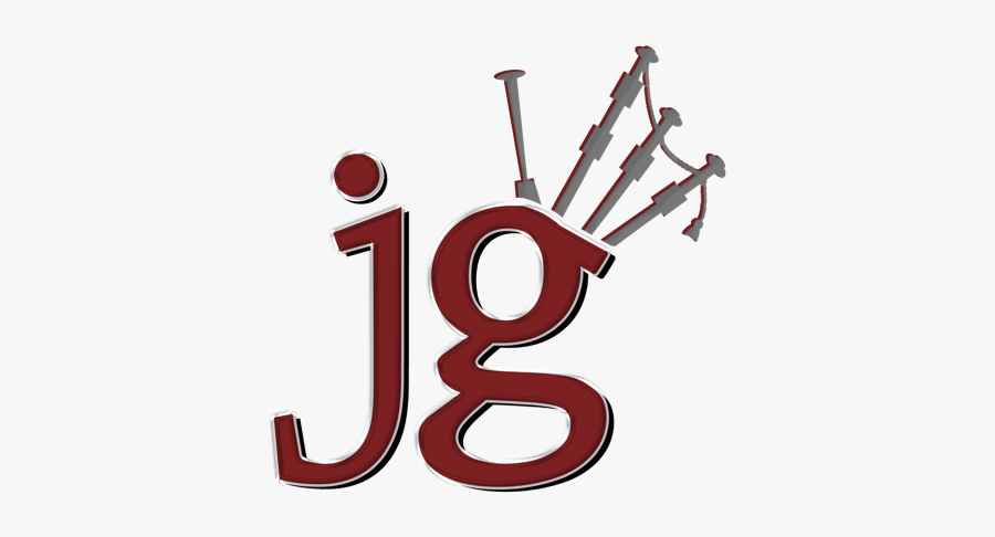 Sample Bagpiper Business Card, Transparent Clipart