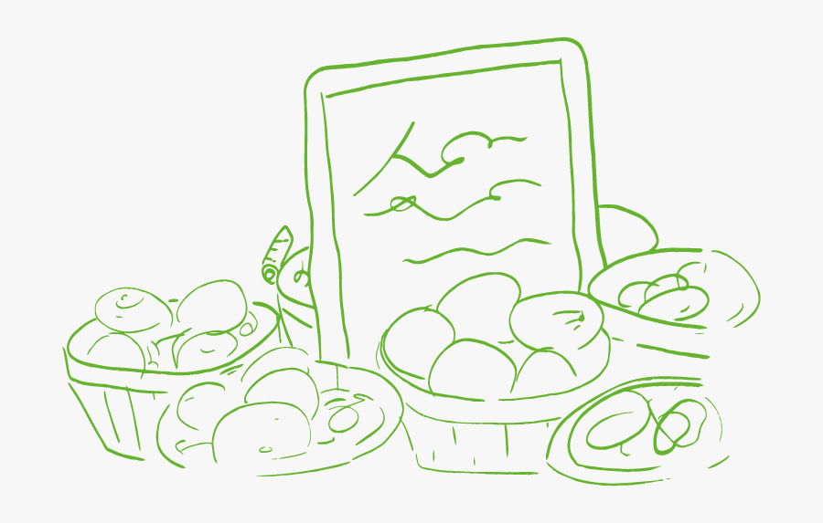 An Illustration Of Fresh Farm Produce, Transparent Clipart