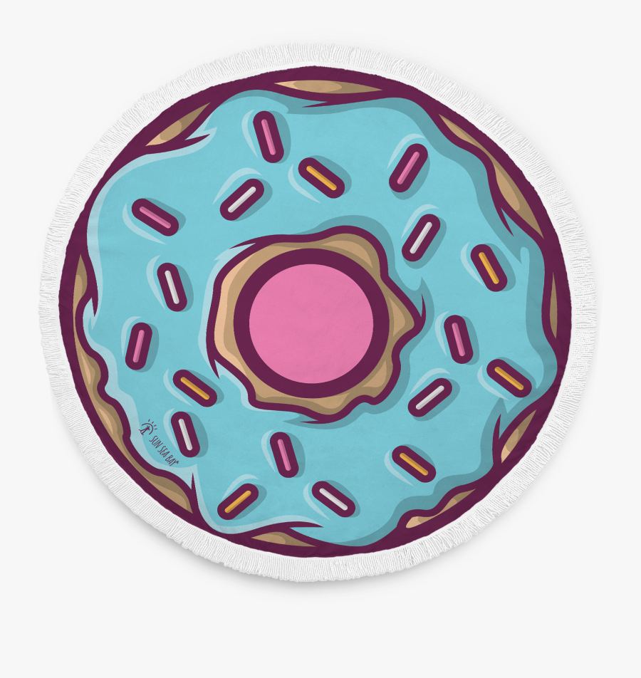 Donut Beach Blanket"
 Class= - Circle, Transparent Clipart