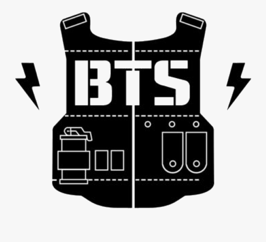 Transparent Vest Clipart Black And White - Bangtan Boys, Transparent Clipart