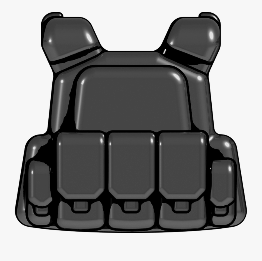 Transparent Vest Clipart Black And White - Brickarms, Transparent Clipart