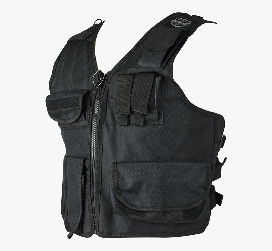 Black,personal Protective - Tactical Fbi Vest Transparent, Transparent Clipart