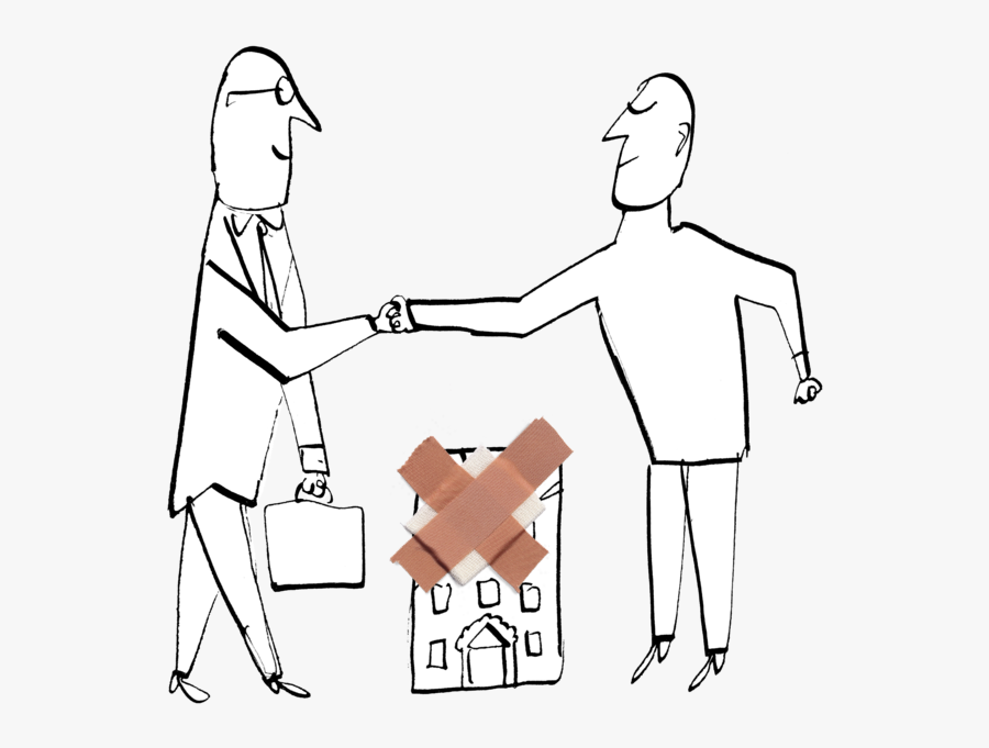 Distressed M&a - Cartoon - Illustration, Transparent Clipart