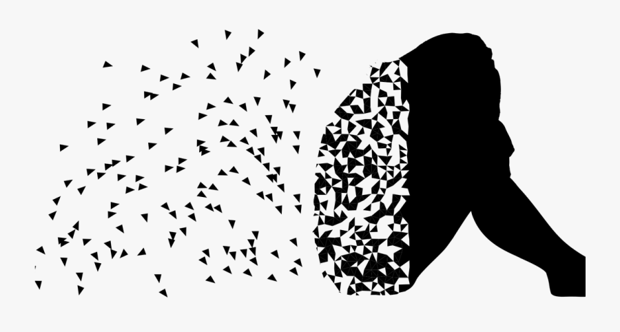 Transparent Teen Silhouette Png - Mental Illness, Transparent Clipart