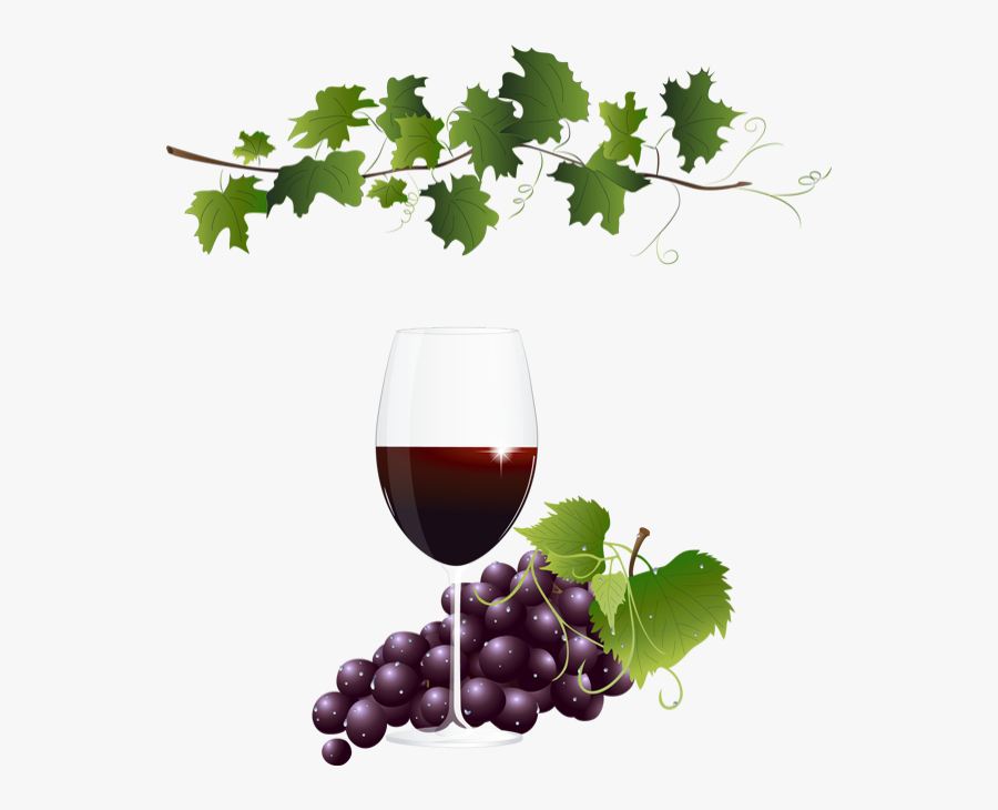 Vendanges, Tube Vin, Raisin - Wine Glass, Transparent Clipart