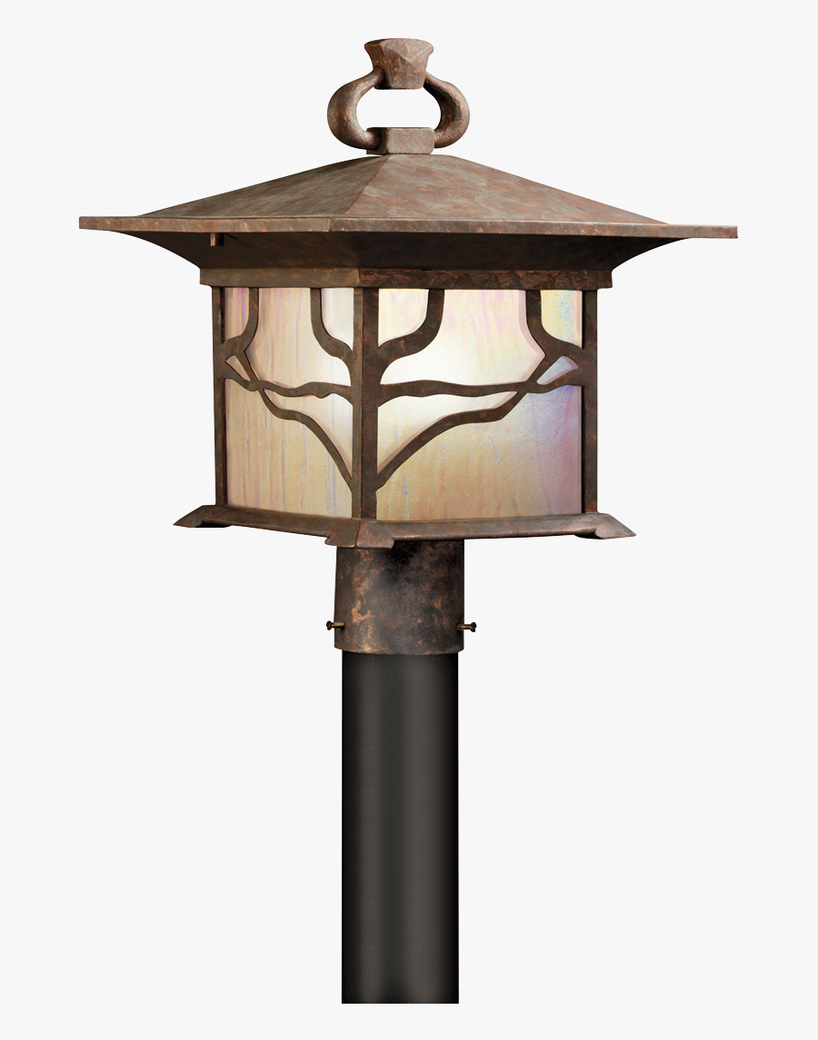 Light Fixture Lamp Lighting Post Lantern Clipart - Kichler, Transparent Clipart