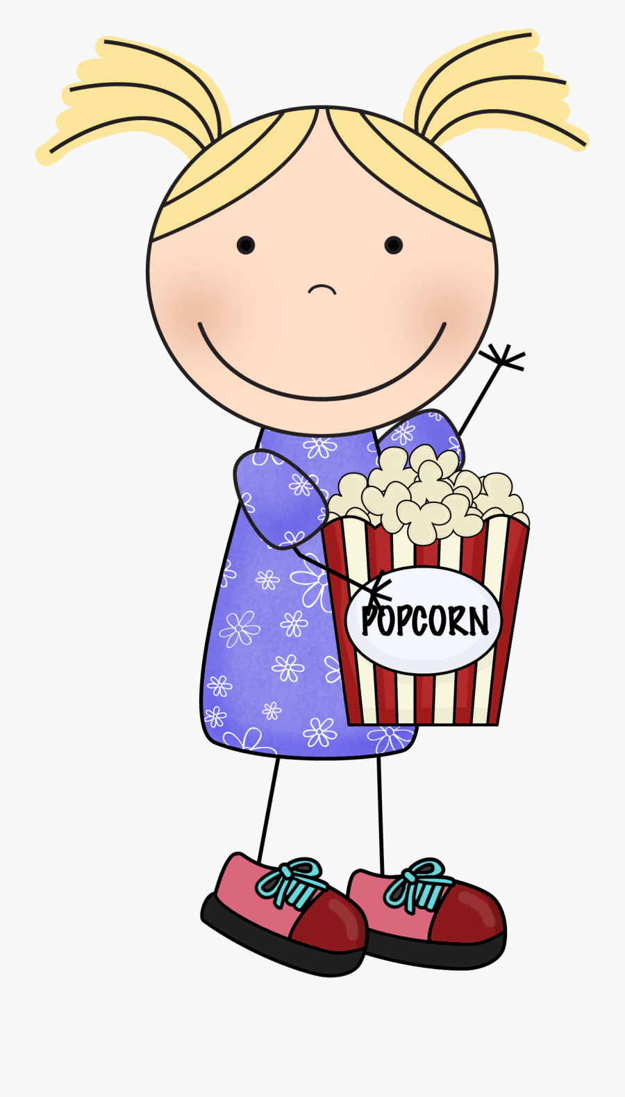 Scrappin Doodles Popcorn - Summer Clip Art Scrappin Doodles, Transparent Clipart