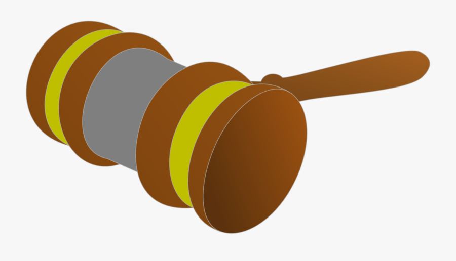 Hammer, Judge, Decision - Gavel, Transparent Clipart