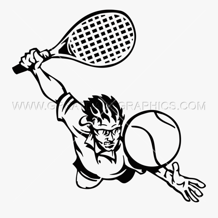 Clipart Man Tennis, Transparent Clipart