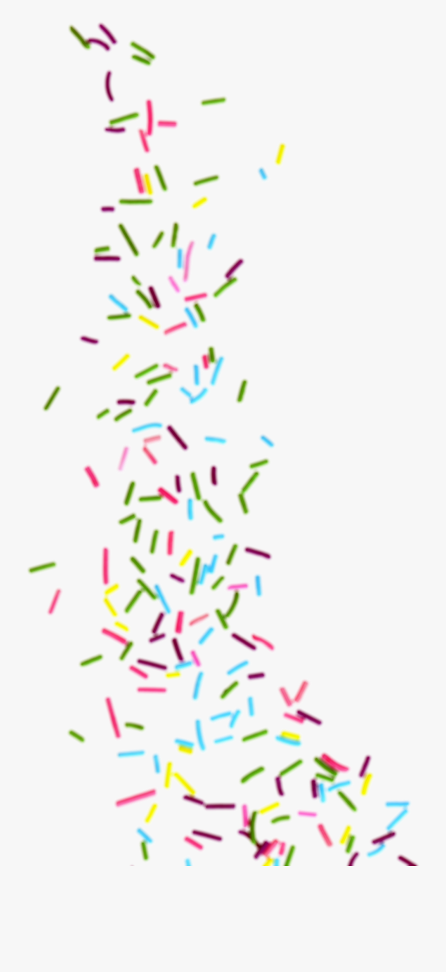 Cupcake Transparent Sprinkle Png - Transparent Background Sprinkles Png