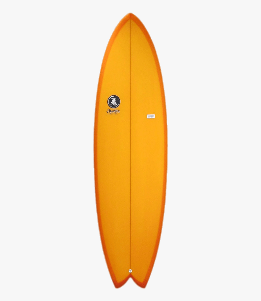 Orange Resin Surfboard Jim Banks - Transparent Background Surfboard Transparent, Transparent Clipart