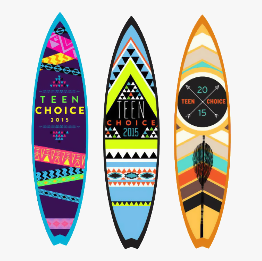 Surf Board Png - Teen Choice Awards Award, Transparent Clipart