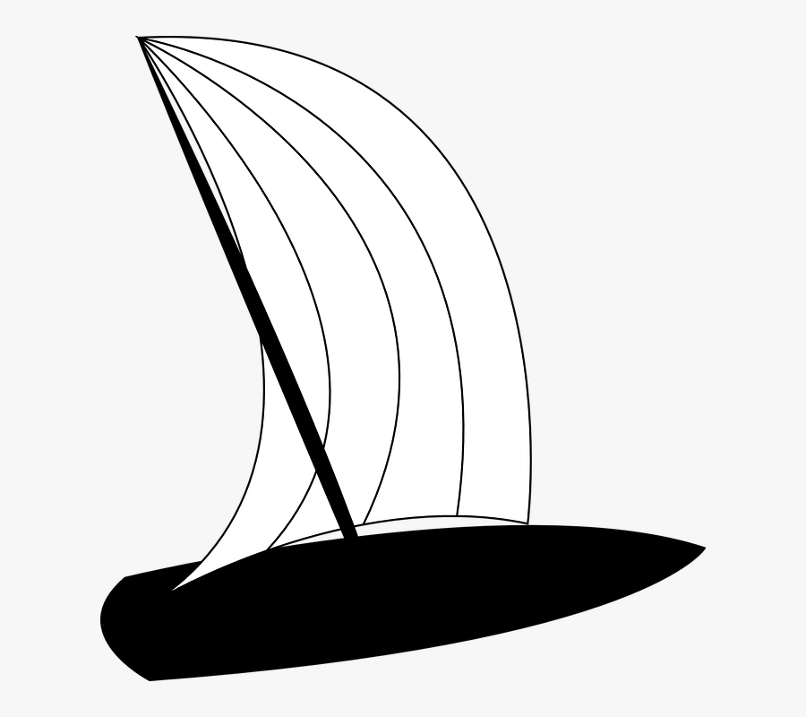 Windsurfer, Windsurfing, Board, Surfboard, Surfer - Viking Ships, Transparent Clipart