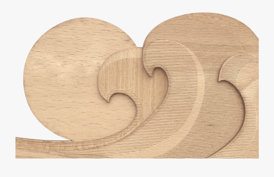 Transparent Wood Sign Clipart - Heart, Transparent Clipart