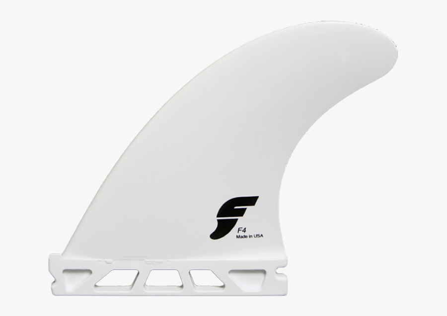 Futures Fins Thruster F4 White Termotech - Surfboard Fin, Transparent Clipart