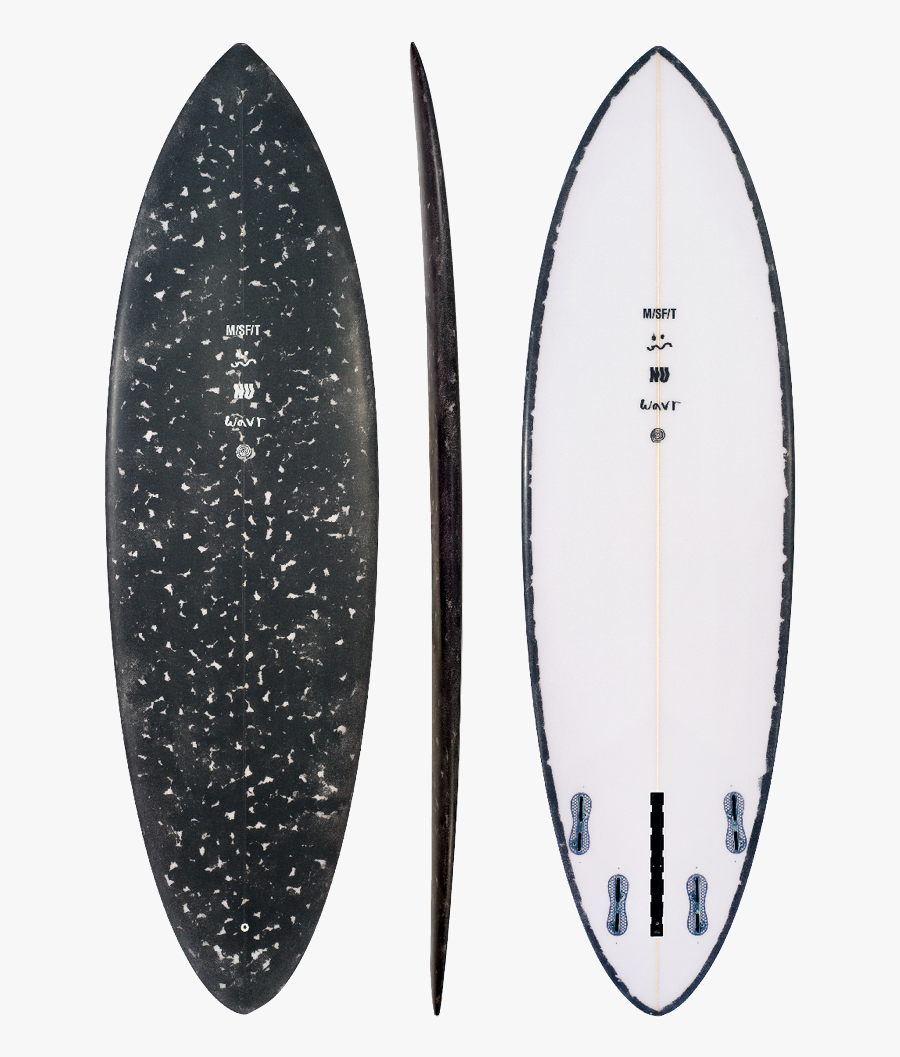 Drawn Surfboard Single Fin - Single Fin Quad Surfboard, Transparent Clipart