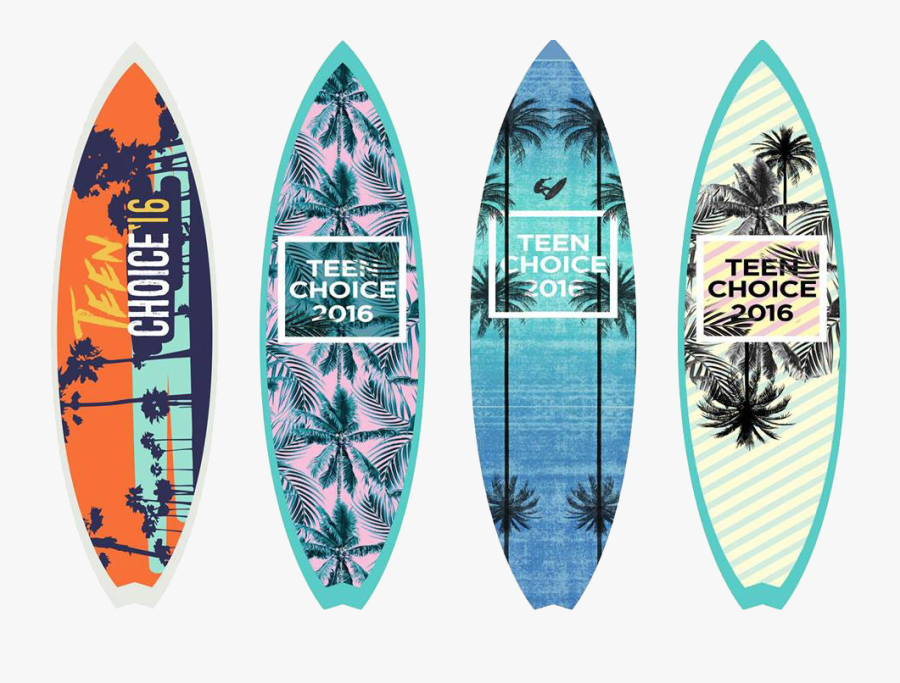 Surfboard Transparent Image - Teen Choice Awards Surfboard, Transparent Clipart