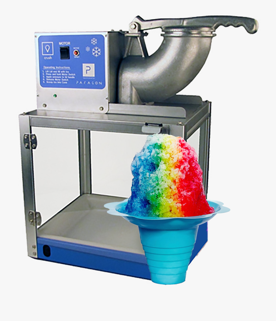 Commercial Snow Cone Machine, Transparent Clipart