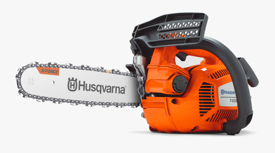 Clip Art Bow Saw Chainsaw - Husqvarna T435, Transparent Clipart