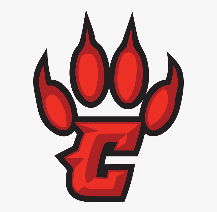 Conrad Redwolves Claw Logo - Conrad Red Wolves Logo, Transparent Clipart