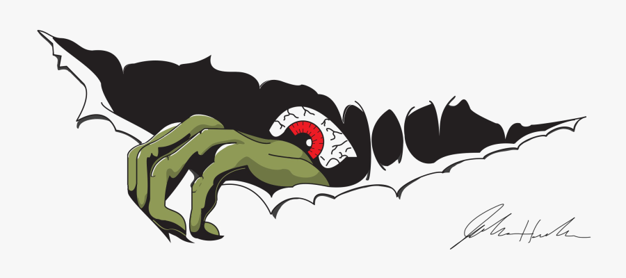 Claw Png Transparent Image - Monster Sticker For Bike, Transparent Clipart