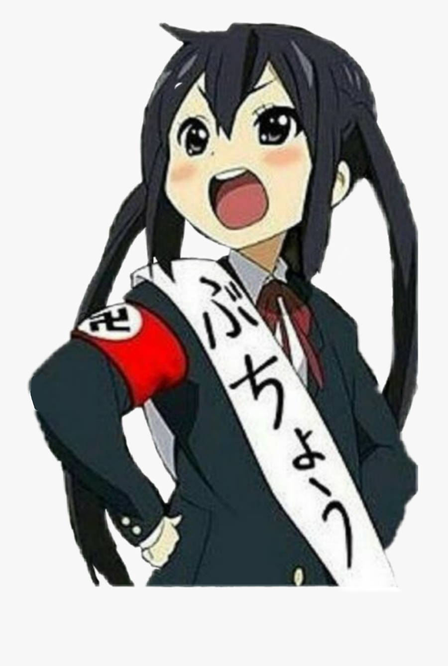 #freetoedit #adolf #hitler #adolfhitler #loli #anime - Nazi Loli, Transparent Clipart