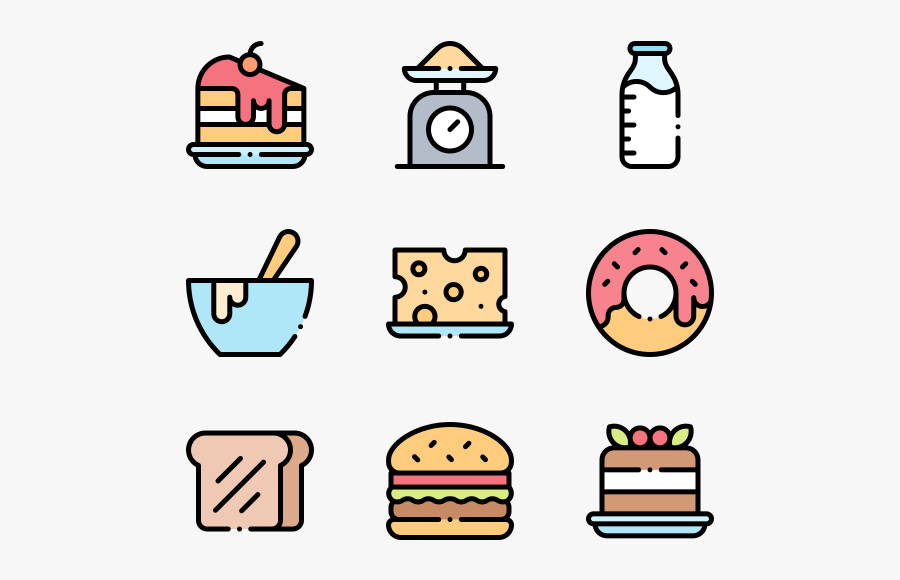 Bakery - Big Data Icon Png, Transparent Clipart