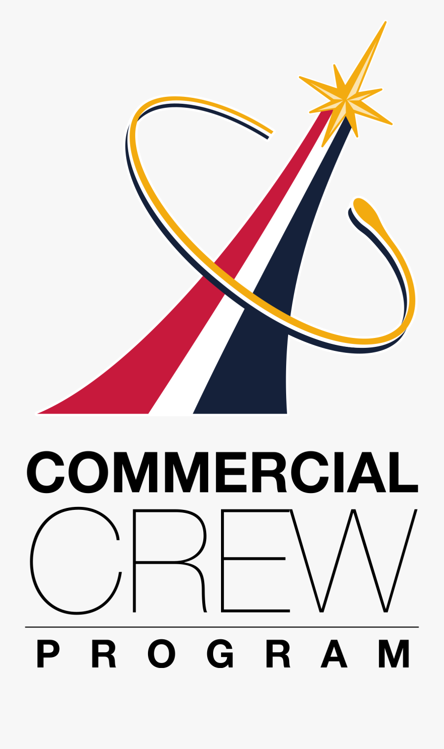 Commercial Crew Program Logo, Transparent Clipart