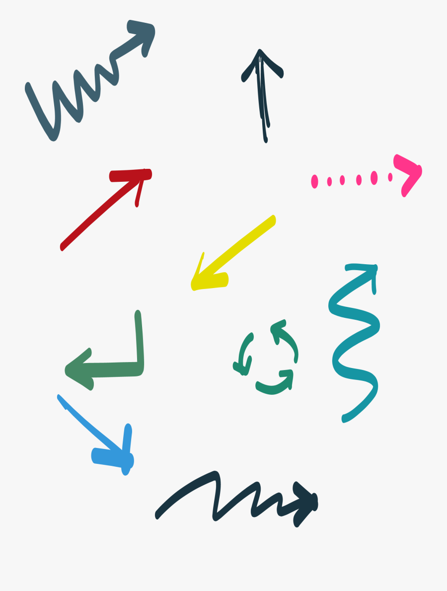 Clip Art Arrows Techflourish Collections Drawing, Transparent Clipart