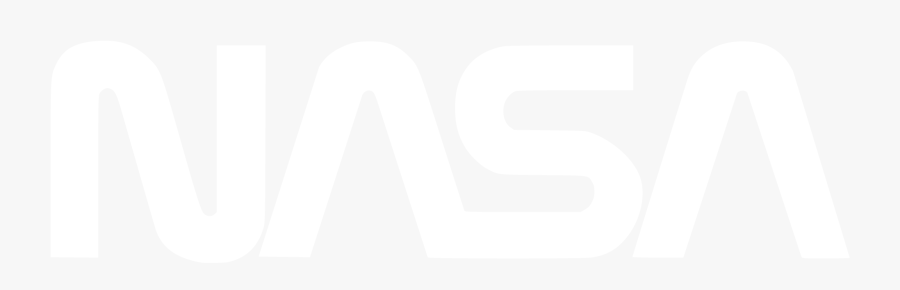 Nasa Worm Logo White, Transparent Clipart
