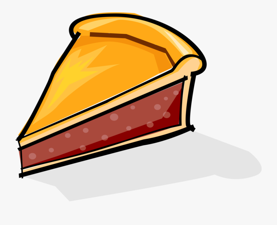 Vector Illustration Of Slice Of Dessert Pie - Fetta Torta Png, Transparent Clipart