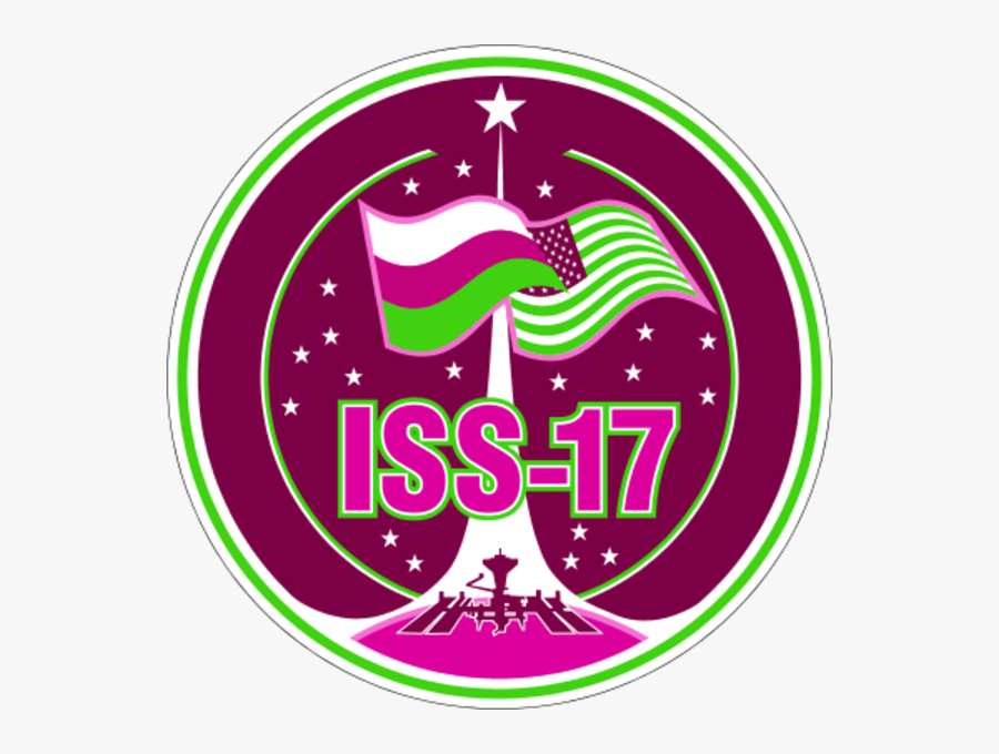 Transparent International Space Station Clipart - Expedition 17 Patch, Transparent Clipart