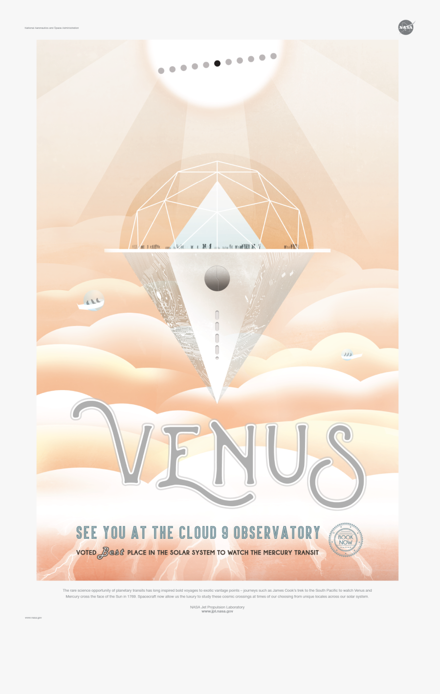 Clip Art Releases Even More Of - Nasa Visions Of The Future Venus, Transparent Clipart