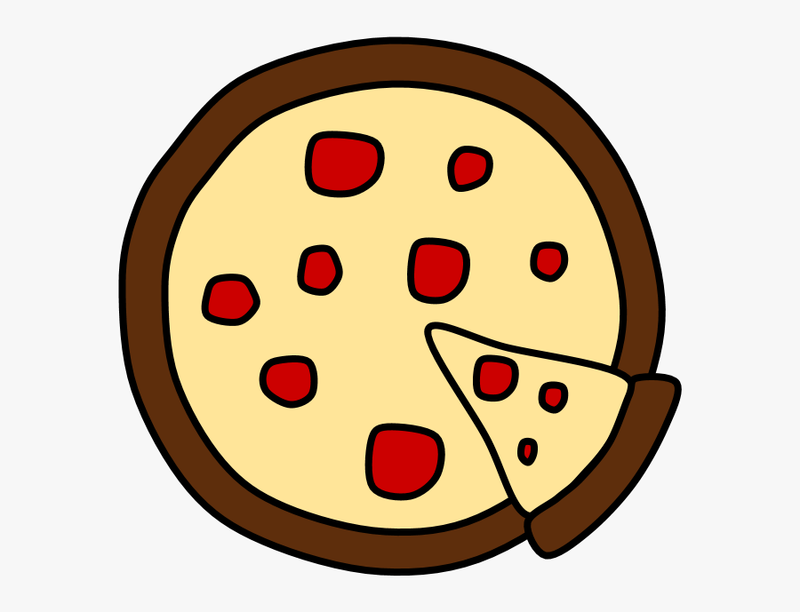 Pizza, Pie, Slice, Pepperoni - Blason Lyon, Transparent Clipart