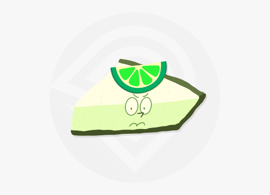 Key Lime Pie Green - Emblem, Transparent Clipart