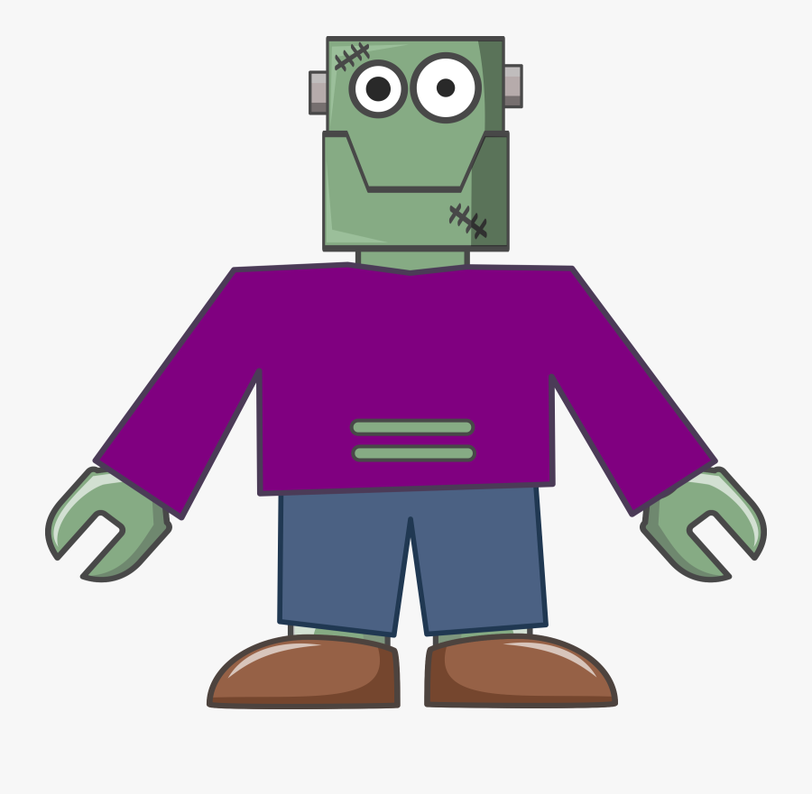 Frankenstein Robot Vector Clipart Image - Imagenes De Karel El Robot, Transparent Clipart
