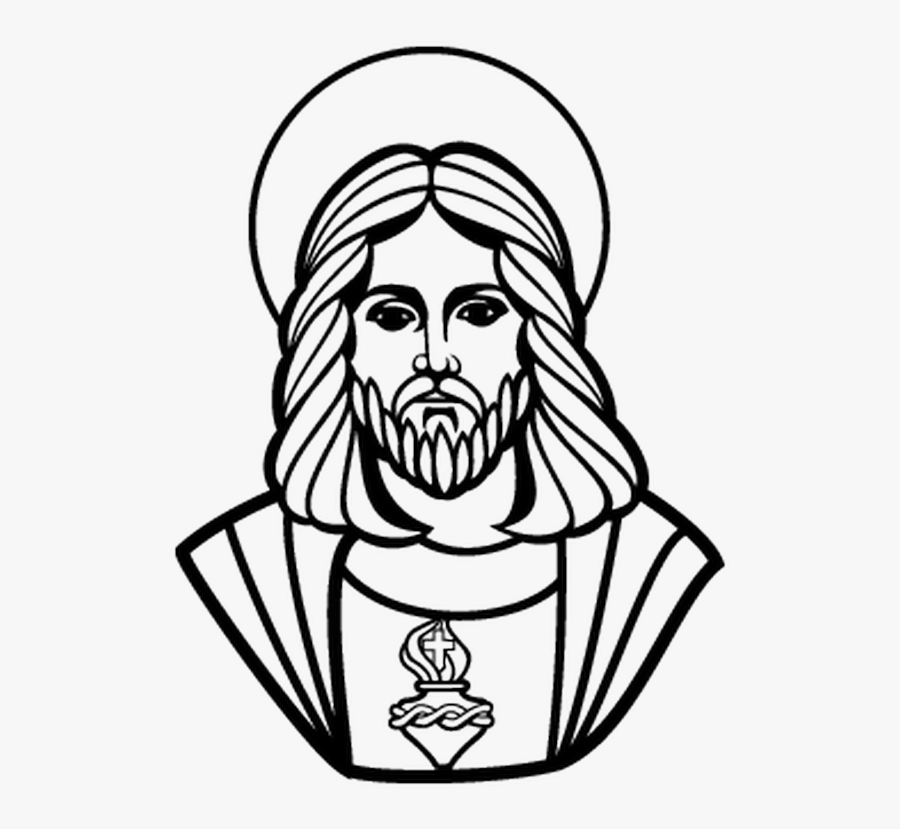 Catholic Church Drawing Jesus Free Transparent Image - Easy Face Easy ...