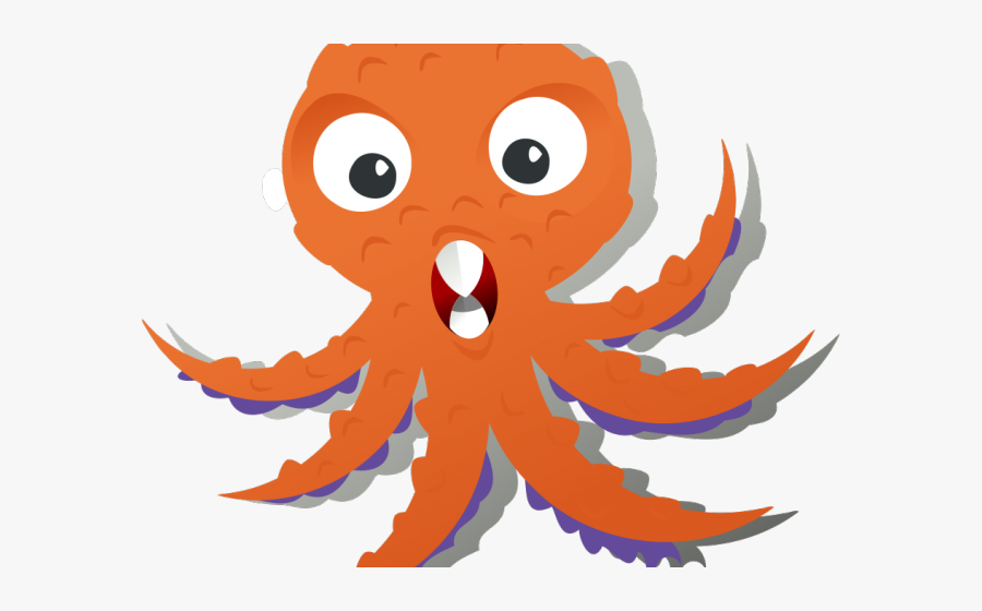 Free Kraken Cliparts - English Words With O, Transparent Clipart