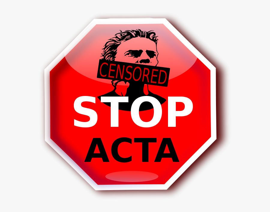 Kraken Clip Art Download - Stop Acta, Transparent Clipart