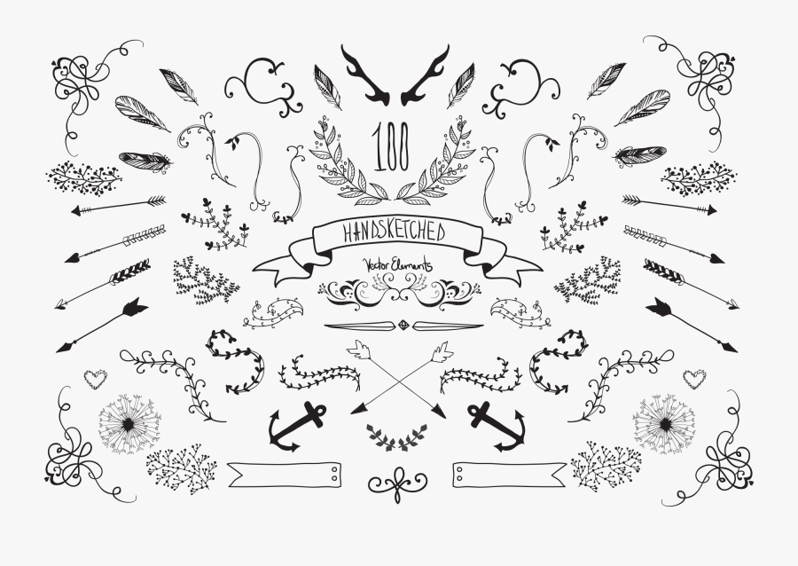 Vector Elements, Transparent Clipart